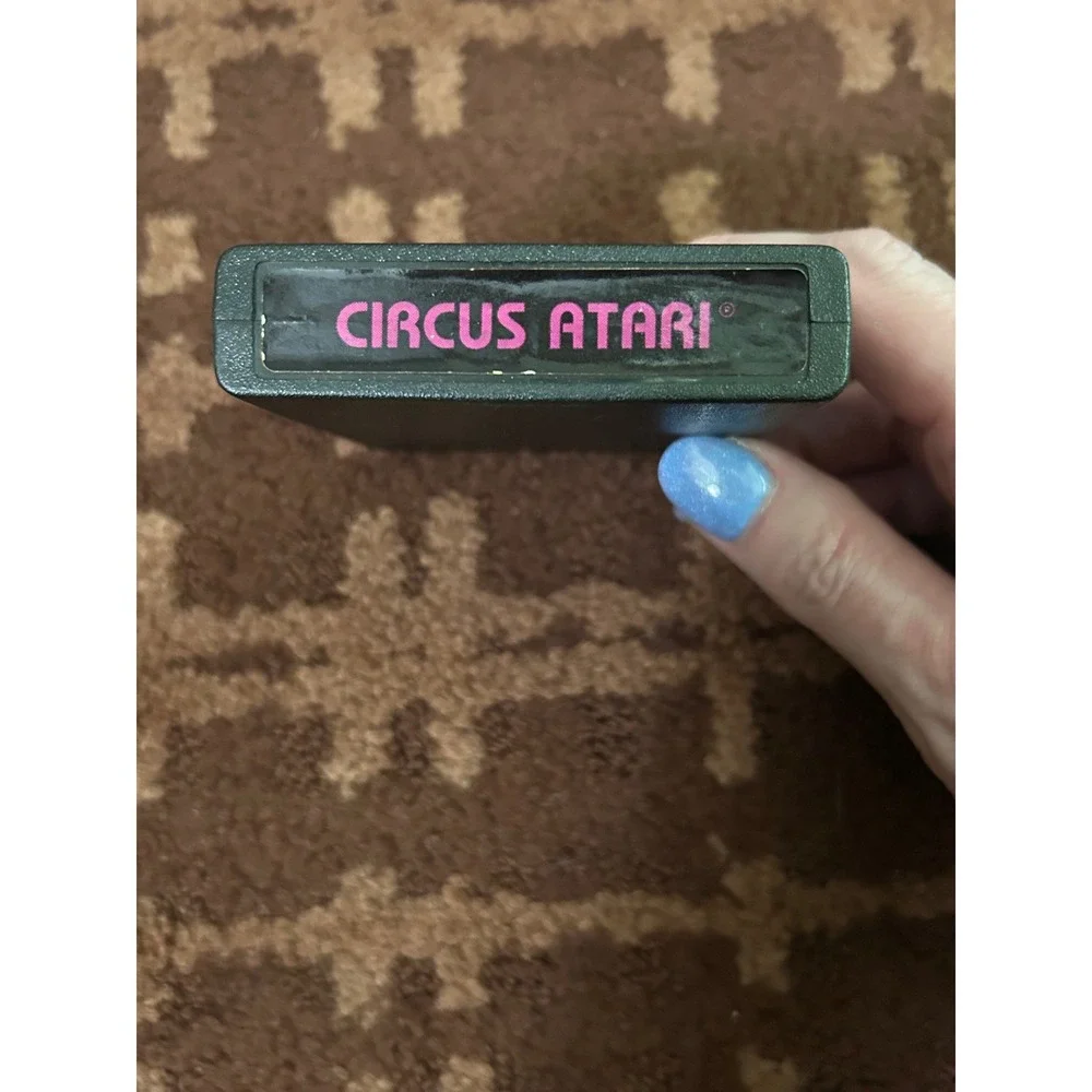 Circus Atari Video‎ Game Cartridge CX2630 Atari 2600 Vintage 1978 Retro Gaming